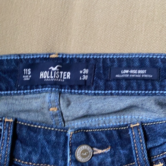 Hollister low rise boot vintage stretch jean - Picture 2 of 9